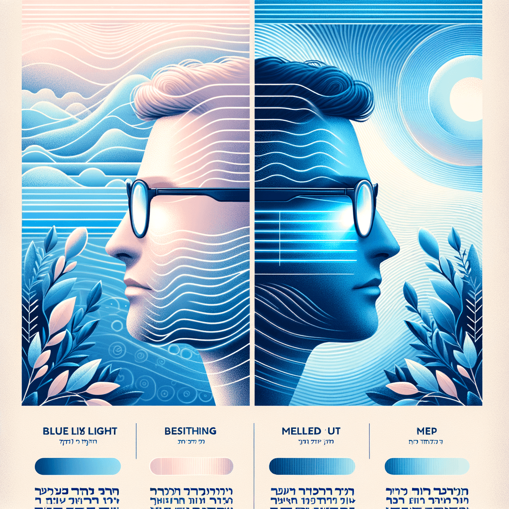 הסבר על משקפי אור כחול