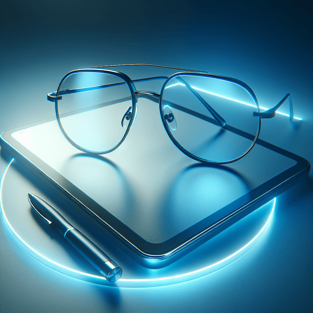 משקפי אור כחול מעוצבים להגנה מקרינת מסכים
